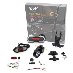 Set eWheel indicator + lumini de avertizare Frana și poziție trotineta electrica Xiaomi
