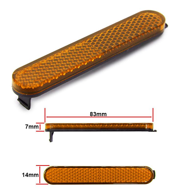 Set 20 ornamente reflectorizante galben pentru trotineta electrică Xiaomi M365 | Motorevolution