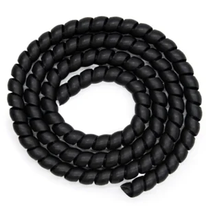Protecție spiralată pentru cablu trotinetă electrică, negru, 110 cm, eWheel | Motorevolution