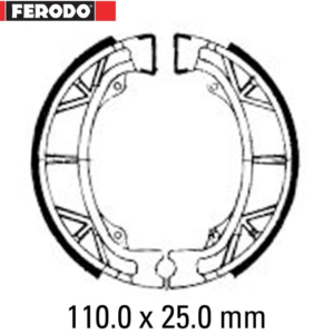 Set saboti frana (ferodo) Ferodo FSB704A - Aprilia Scarabeo 50cc - Honda 50-125cc - Kymco 50-150cc - Peugeot 50-125cc - PGO 50cc
