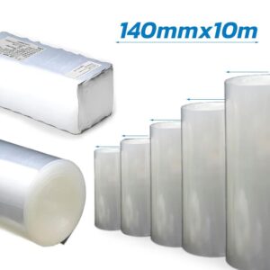 Tub termocontractabil transparent 140mm 10M