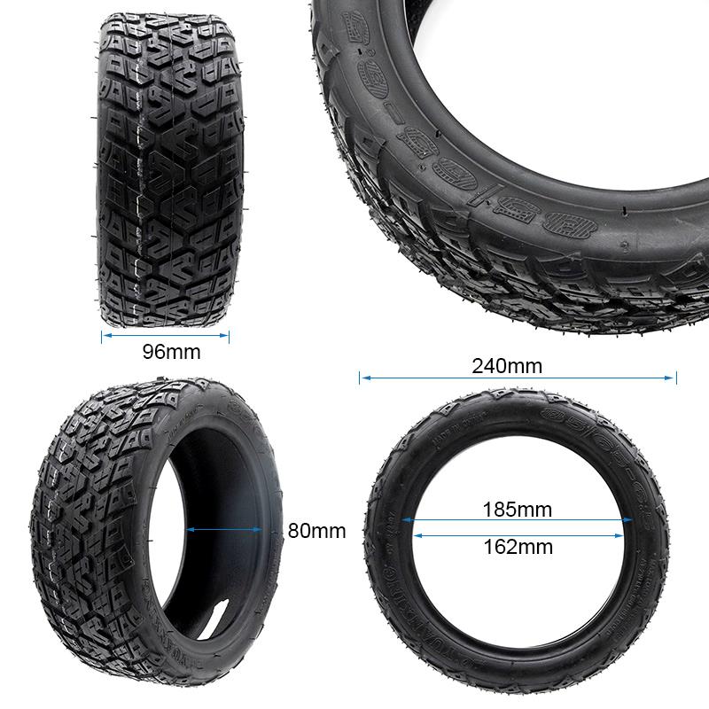 Anvelopă fără cameră (tube less) pentru trotineta electrică, offroad 85/65-6.5 – negru | Motorevolution