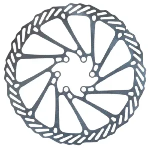Disc de frână - trotineta electrică Ninebot G3, 180 mm 6 găuri de prindere, argintiu | Motorevolution